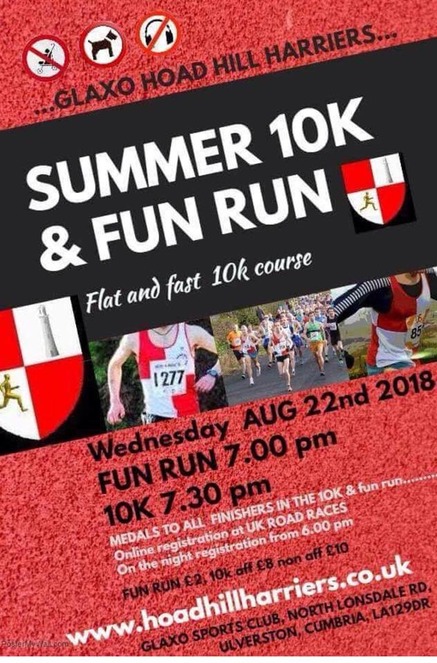 ValleyLeven's tweet image. No training tonight as we’ll be at the #HoadHillHarriers 10k &amp;amp; Fun Run. Come &amp;amp; join us.... Registration opens at 6pm. Fun run at 7pm &amp;amp; 10k at 730pm.... #Running #FuntoRun #LV 🏃🏼‍♂️🎽🏃🏼‍♀️🙌🏻