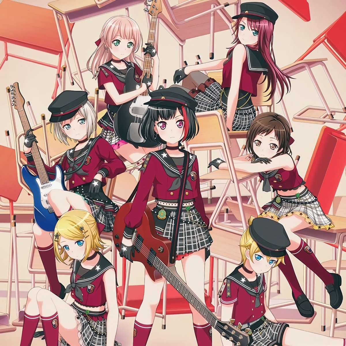 バンドリ ガルパ 高画質画像bot バンドリ初音ミクコラボafterglow ロストワンの号哭 高画質画像 バンドリ 高画質 Afterglow 初音ミク