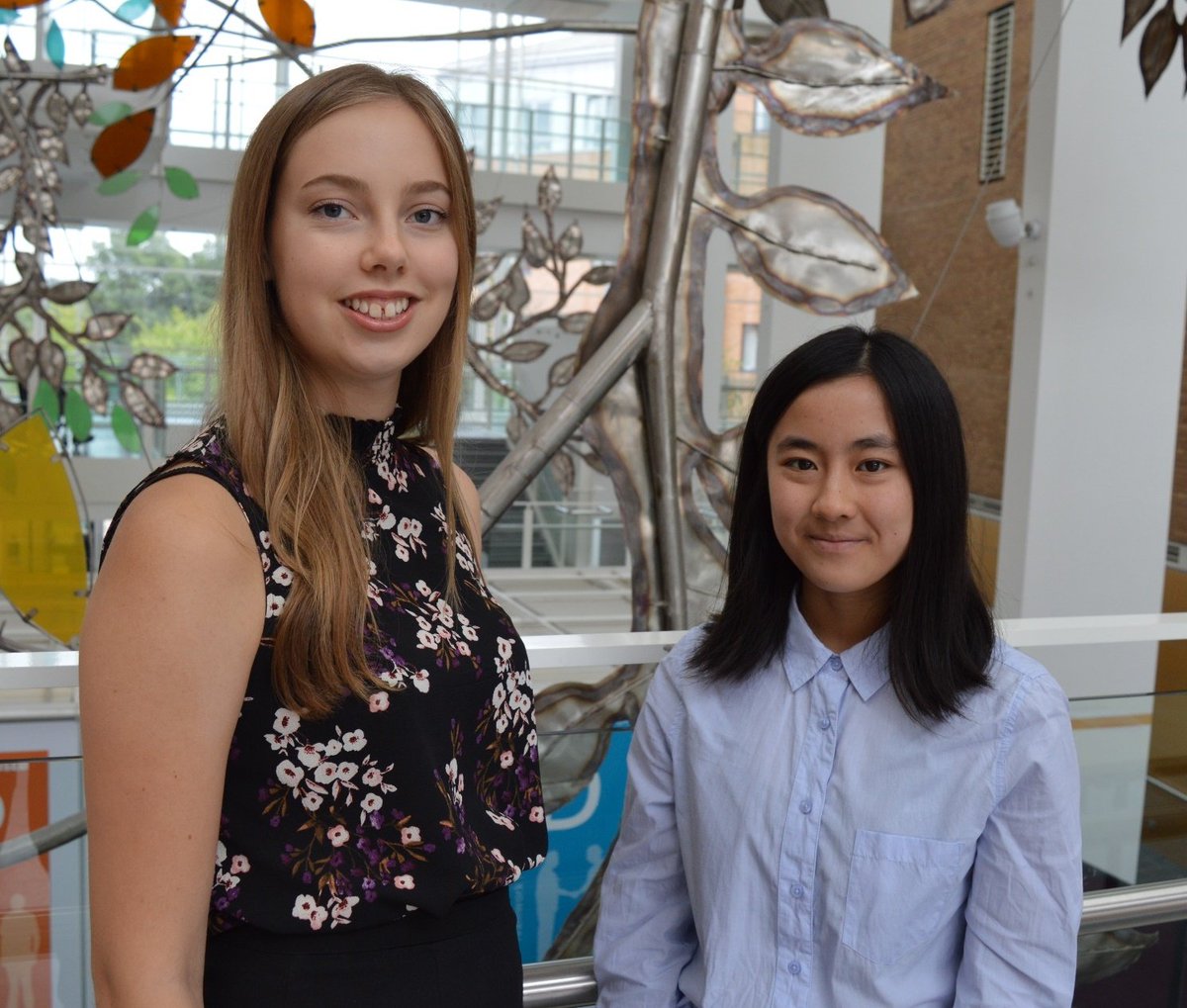 NNUH's tweet photo. Two sixth form students from @EastNorfolk have received an insight into research at NNUH this summer as part of Nuffield Research Placements @NuffieldFound @SETPOINTHerts
Future Stars of Research in the making! #StarsofResearch
https://t.co/ElhsEVWtQD https://t.co/VXyYShcpHi