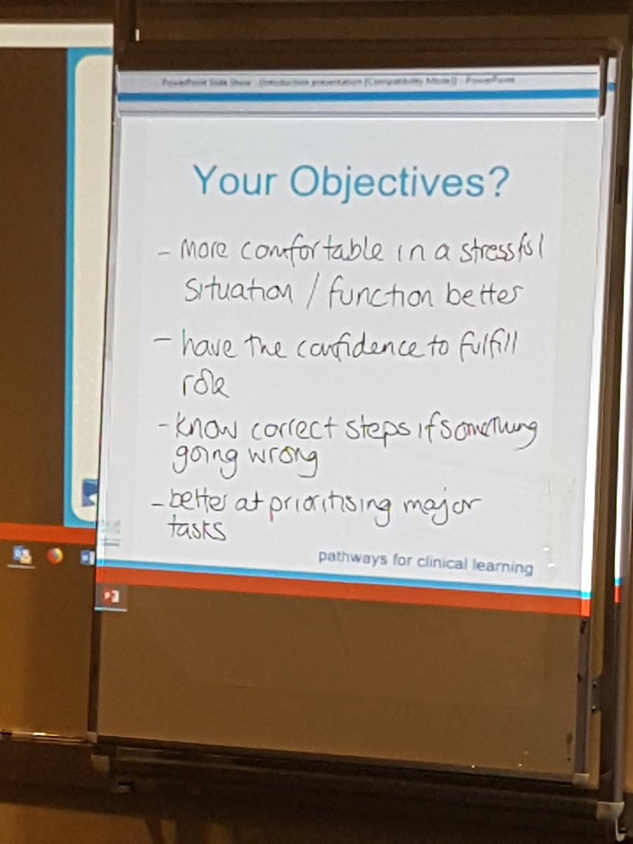 nhsl_meded's tweet image. Some great learning objectives &amp;amp; take home messages from our first group. Well done guys! 👍🏻 @Hairmyres_ED @hairmyresonion @FiMcD3 #insitusimulation #immersive #learning