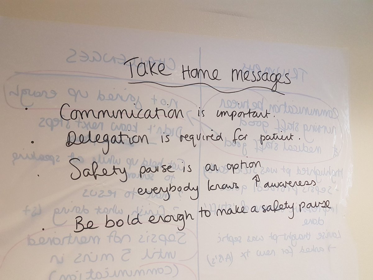 nhsl_meded's tweet image. Some great learning objectives &amp;amp; take home messages from our first group. Well done guys! 👍🏻 @Hairmyres_ED @hairmyresonion @FiMcD3 #insitusimulation #immersive #learning