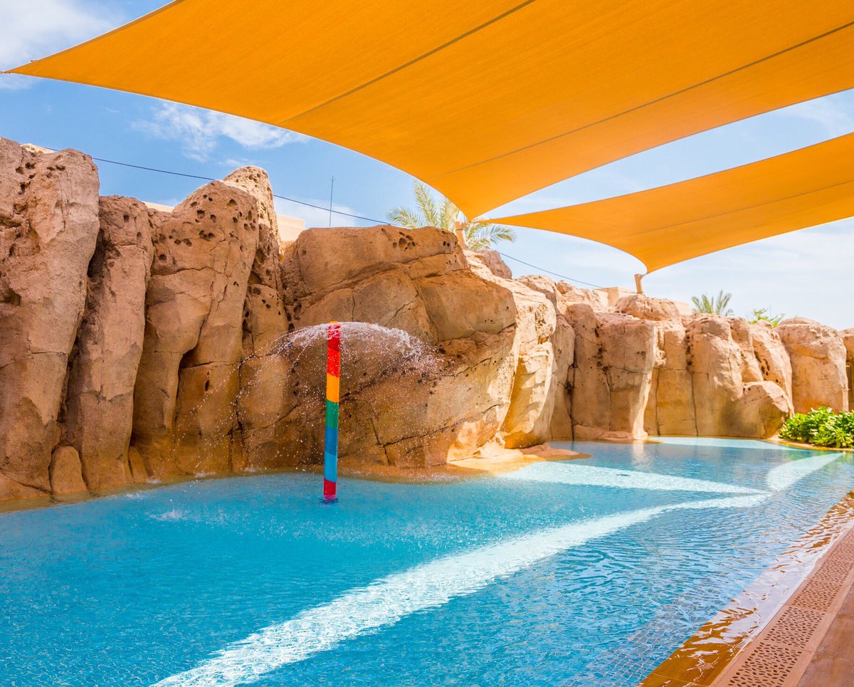 SaadiyatRotana's tweet image. It’s kids pool time at Aladdin’s Cave! #SaadiyatRotana #AladdinsCave #KidsPool