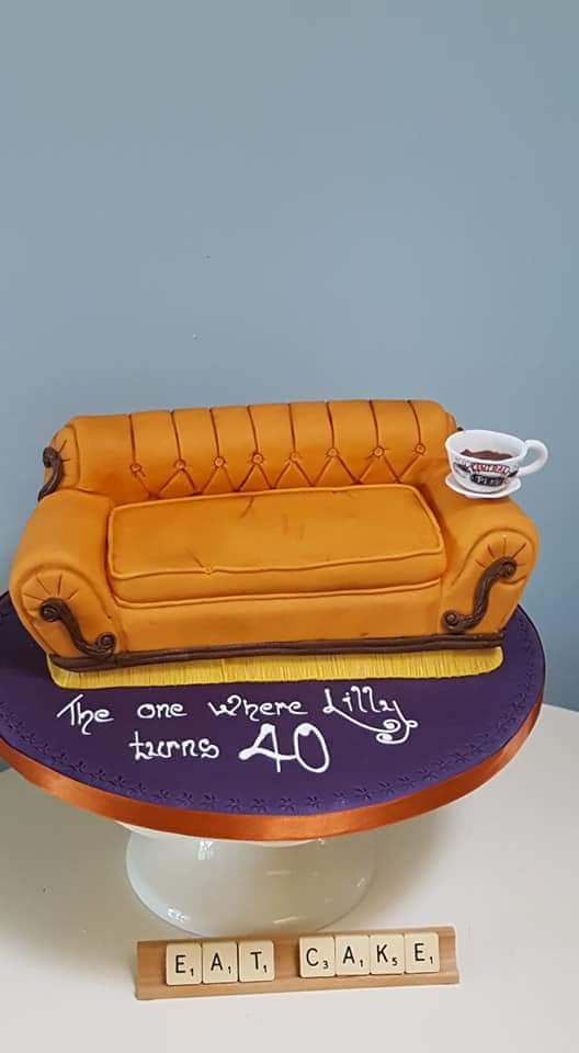 VisitHelmsley's tweet photo. A couple of recent sofa cakes going out from @celebrate_cakes one was in a lemon sponge with lemon buttercream and the other one was in a chocolate sponge with a Belgian milk chocolate ganache filling.
#relaxing
#sofadays
#birthday
#CapitalofCake
#NorthYorkMoors
#Helmsley https://t.co/MWSp9LjT5i