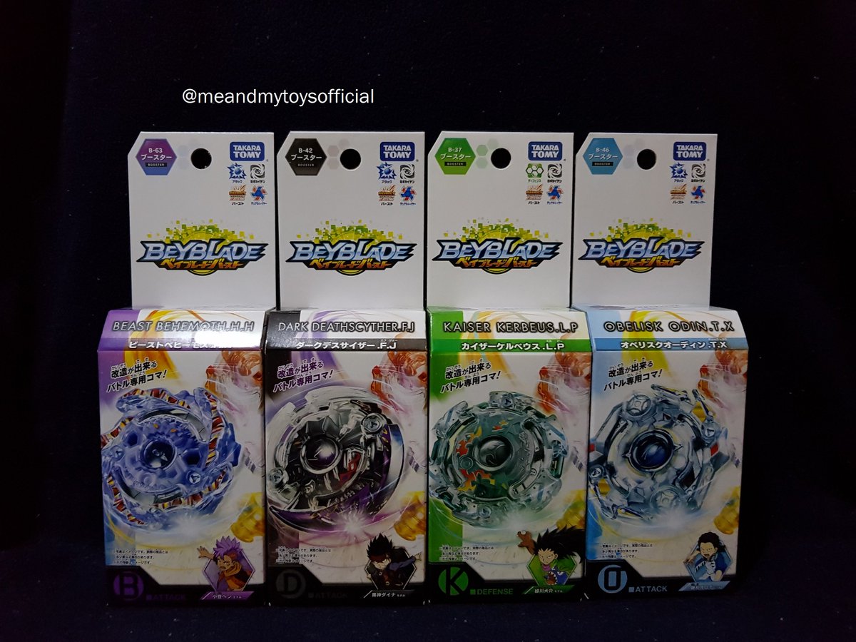 Me And My Toys Store 4 Bestfriends Til The End Beast Behemoth H H Dark Deathscyther F J Kaiser Kerbeus L P Obelisk Odin T X Fb Ig Meandmytoysofficial Email Meandmytoysstore Gmail Com Beybladeburst Beyblade Behemoth