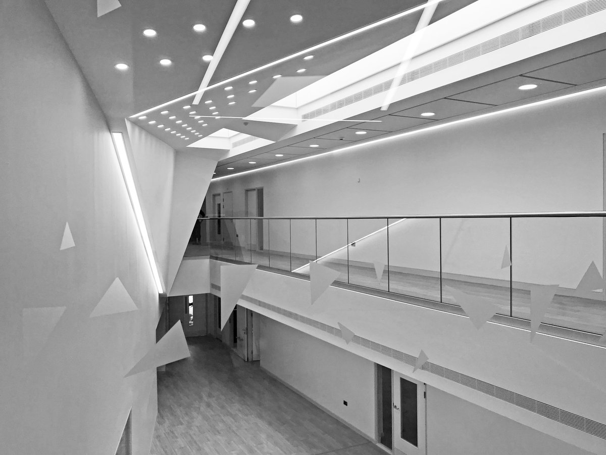 joe_r_harris's tweet image. A sneak preview of the new interior at Wolverhampton Girls&apos; High School... @wolvesgirlshigh @SeymourHarris #architecture #design #SHA