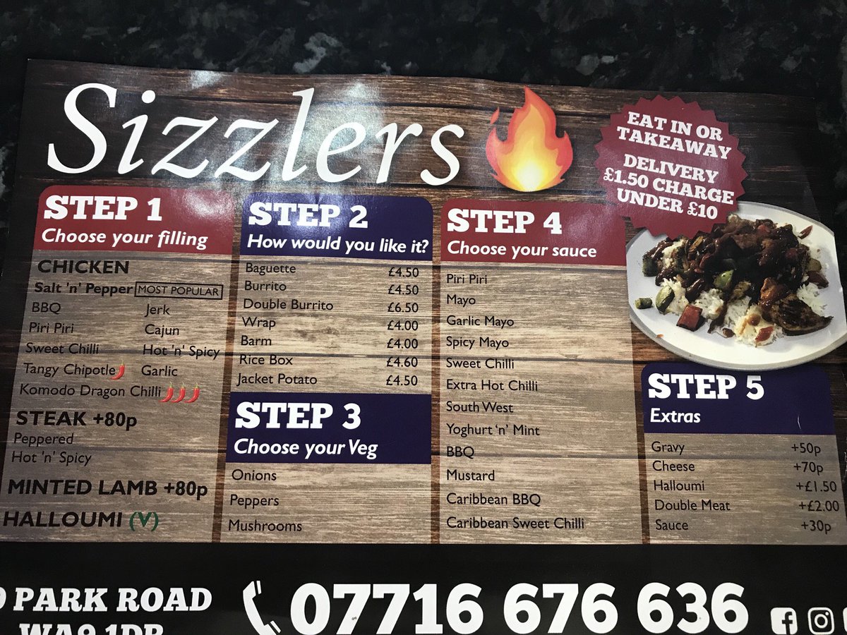 Sizzlers St.helens and Newton tweet media