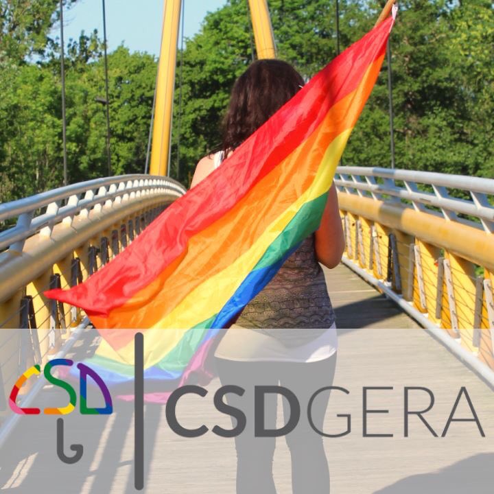 Wir präsentieren: Das offizielle Logo des #CSDGera. :-)