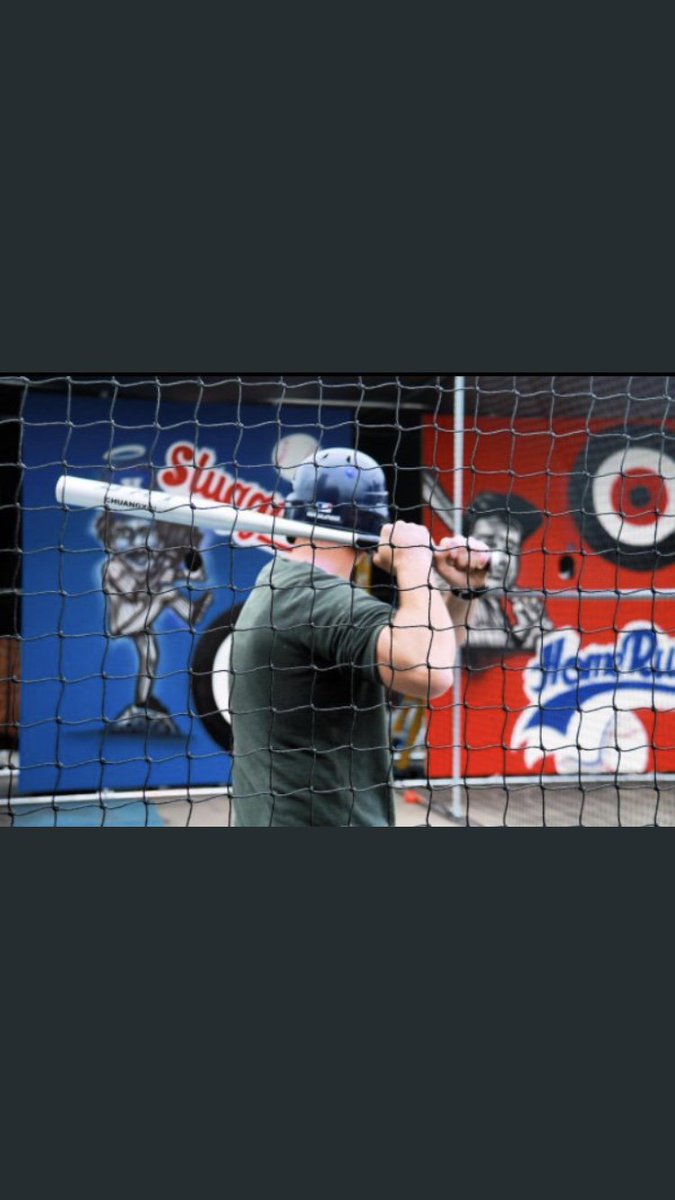 BatFastSports's tweet image. Have you tried @_SFGClub baseball batting cages at @Roofeast in London? We can assure you it’s the ultimate stress buster #baseballsimulator #sluggers