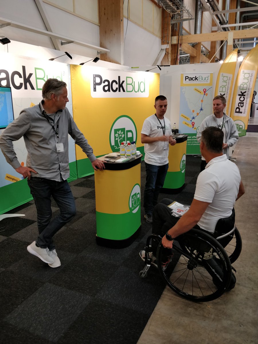 PackBud's tweet image. Mässan Elmia Lastbil skriver om oss och vår nya Ruttoptimerare. #frakt #Transport #Tech #startups #elmialastbil #swgreen #logistik