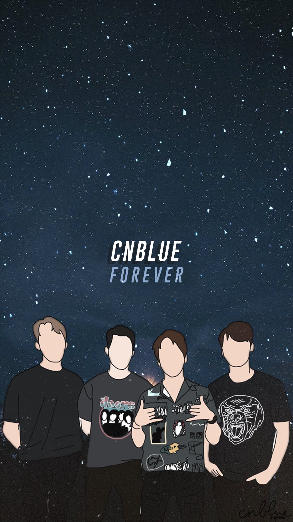 Cnblue Wallpaper Credit Drawing Supreme Cnblue 씨엔블루 Cnblue T Co Zhbcazfh9d Twitter