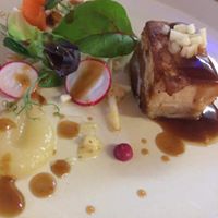 TheHiddenpearl2's tweet photo. We're on to our 6th week of opening our new restaurant and just joined Twitter. Here's a few snaps of our recent work....#goatscheese #pork #souffle https://t.co/ssBMw2OqbW