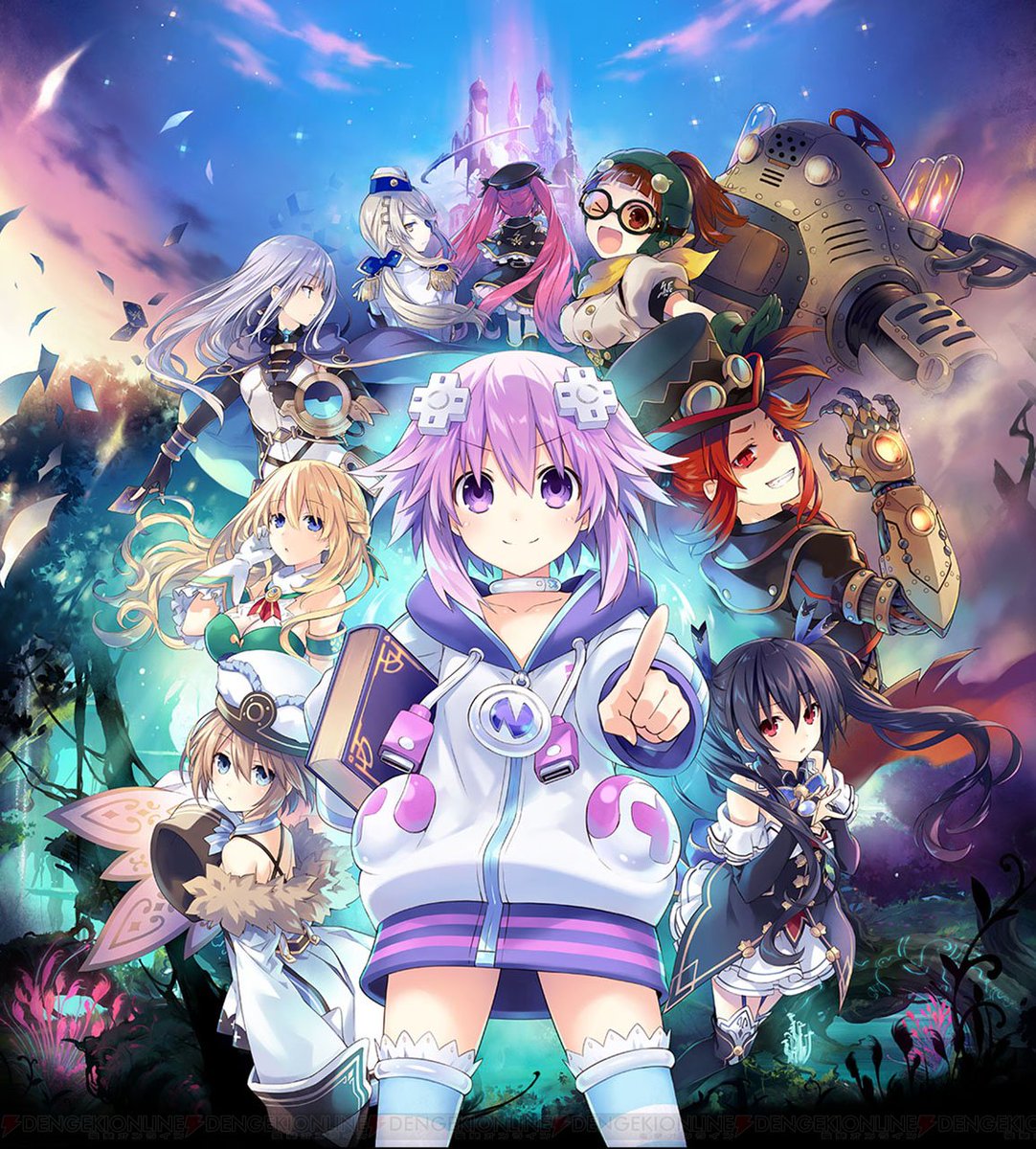 dengekionline's tweet photo. 『ネプテューヌ』8周年お祝い企画や『勇者ネプ』開発資料公開も。電撃PS Liveは23日19時30分から https://t.co/y1On45CccU #dengekips #勇者ネプテューヌ #勇者ネプ #ネプテューヌ https://t.co/fbarqBVWQp