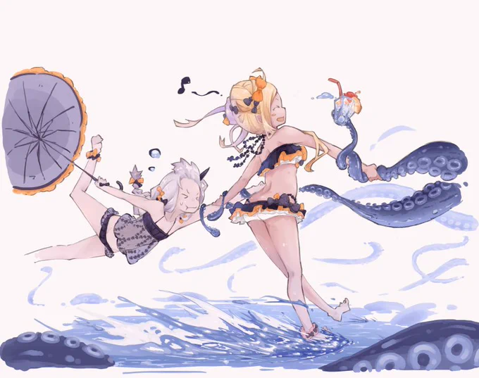 アビーちゃん水あそび #FGO 