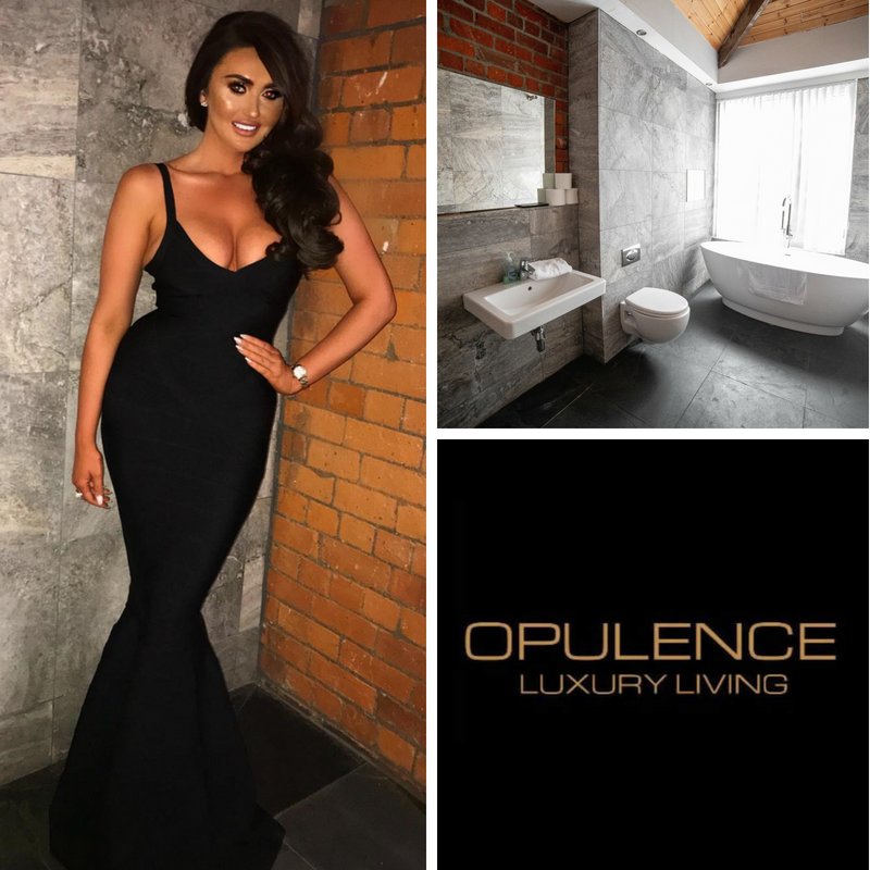 opulenceluxury's tweet photo. How gorgeous does @CharlotteDawsx Look here in our Mason Street Penthouse, before her @fredafunk_ bloggers evening? https://t.co/JtWupdHCil