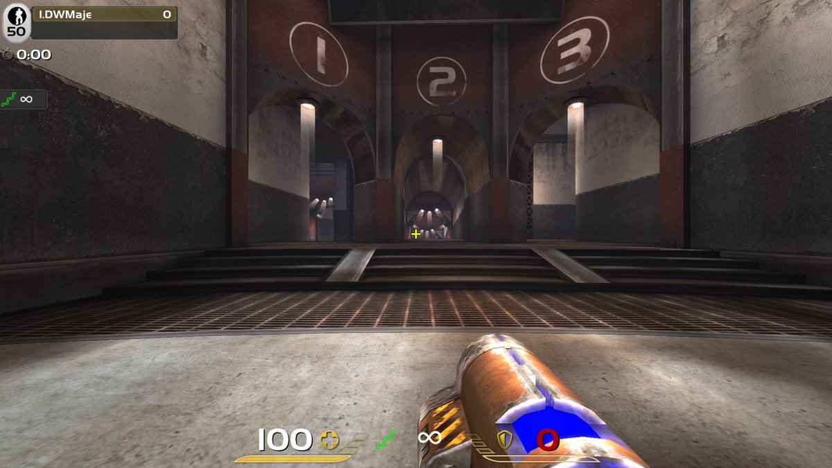 DWMaje's tweet photo. I'm not a @Quake vet. I'm a UT refugee that played UT99 alone for over 12 years. However the emerging of toxic Quake newcomers is sad af. A bad game with a champ you don't main doesn't call for trash talk especially when you can't even tell me what my screenshot means. #l2play https://t.co/nPejhOWXoL