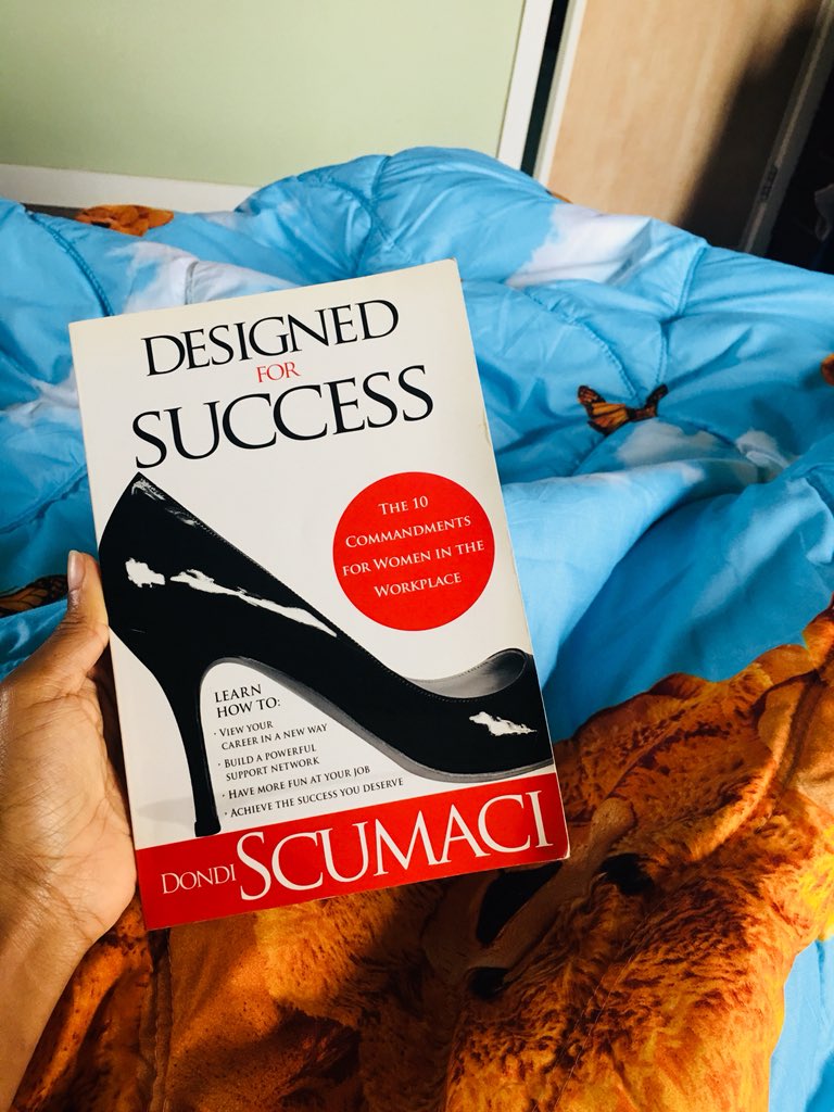 GingerlieLife's tweet image. Perfect weather to curl up in bed and grab a book 😍😍 

This book talks about the 10 commandments for women in the workplace (see thread👇🏼). #designedforsuccess #womenintheworkplace