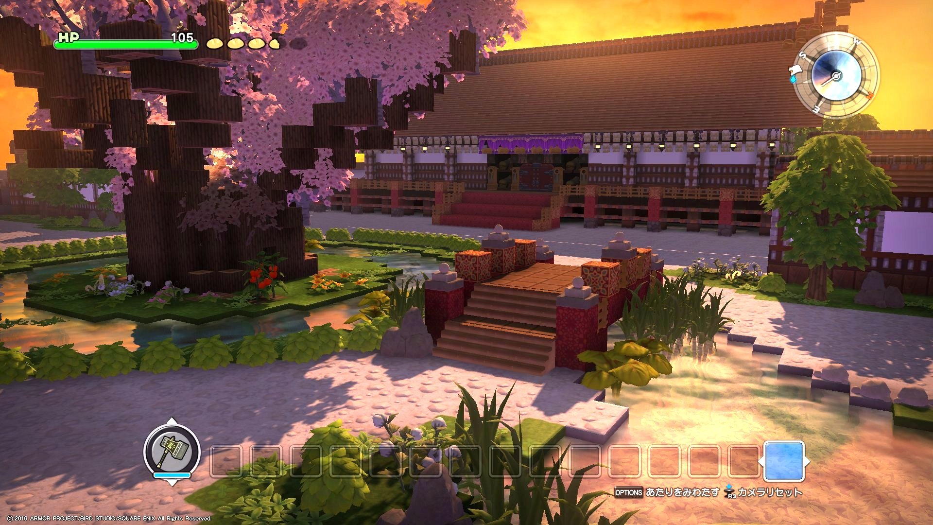 Twitter 上的 ねぎとろ Dqb で作った Dq10 再現建築collection 左上 王都カミハルムイ 右上 グランゼドーラ城 左下 ダーマ神殿 右下 メルサンディ村 ビルダーズはいいぞ ドラクエ10 Dqx T Co Ccflokgyvn Twitter