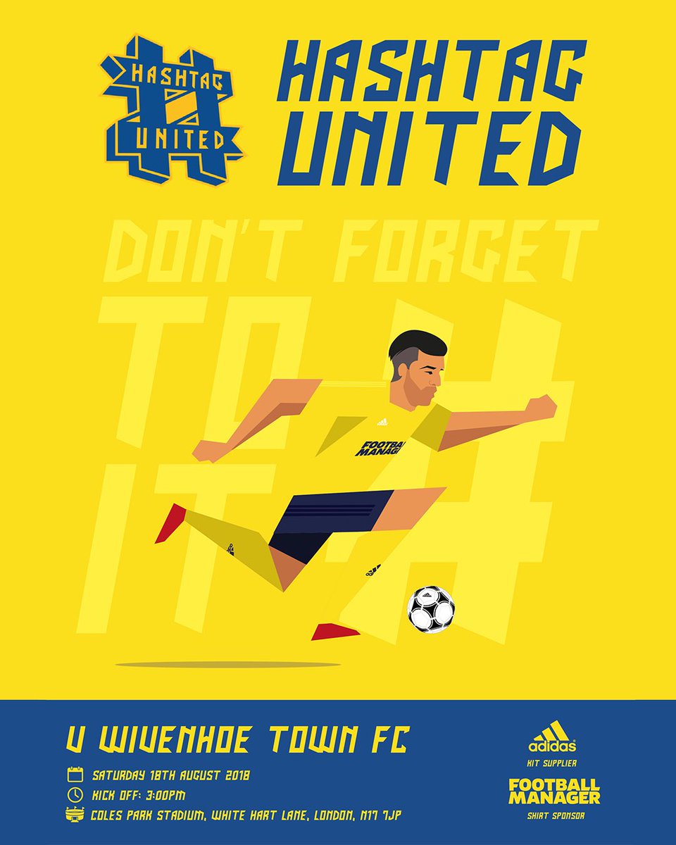 hashtagutd's tweet photo. 🚨Our next poster comp is now open! Design a poster for our next home game vs @OfficialHarwich on 15/9 and be on the front of our programme, win a shirt and join @ABremmler and @dmlcon_ as legends! Use #HTUHAR to enter; closes 12/9 https://t.co/dzGxTRmYkh