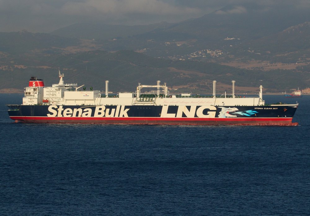 #LNGtanker STENA CLEAR SKY in Gibraltar #shipsinpics #shipspotting #ships #shipping