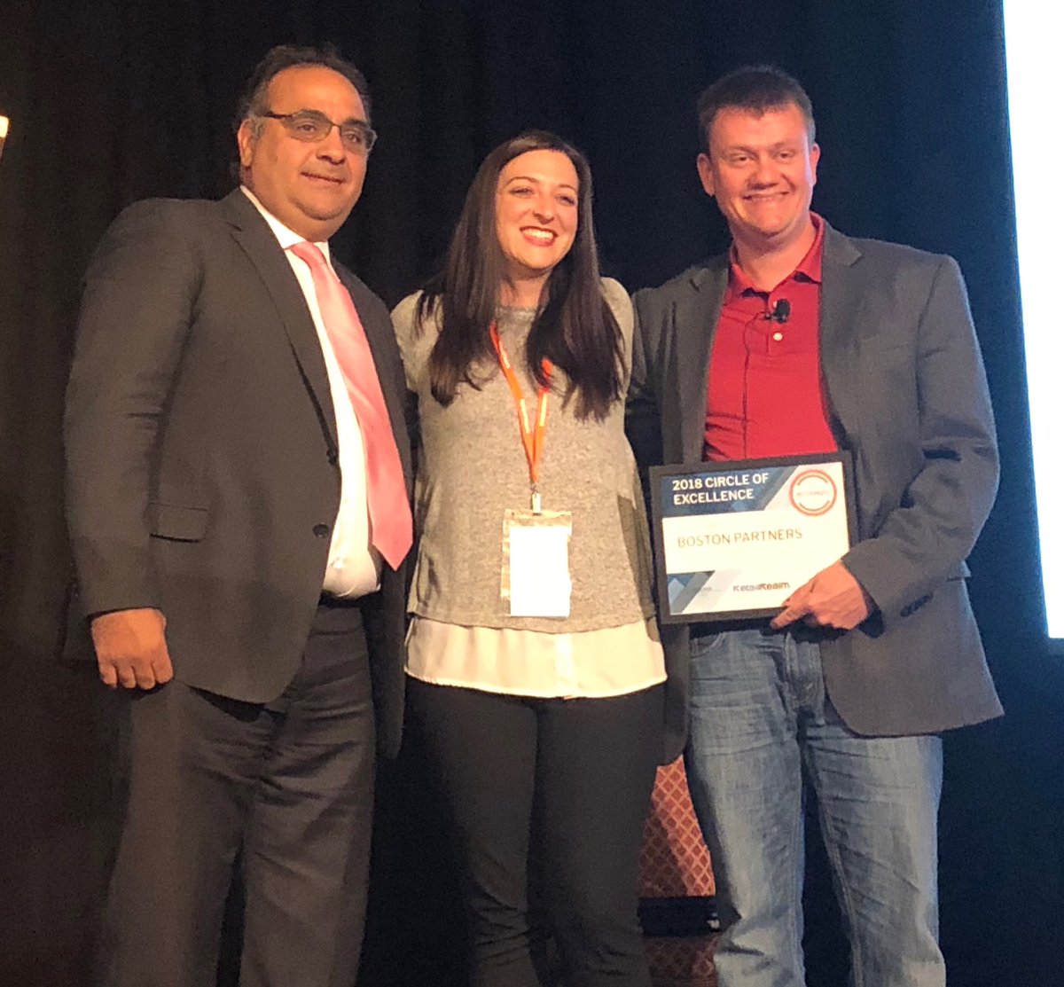Thanks to the ⁦<a href="/rrdistiusa/">Retail Realm</a>⁩ team for recognizing ⁦<a href="/Worldpay_US/">Worldpay US</a>⁩ as a Circle of Excellence partner! #RRC18 ⁦<a href="/RetailRealmConf/">RetailRealmConf</a>⁩