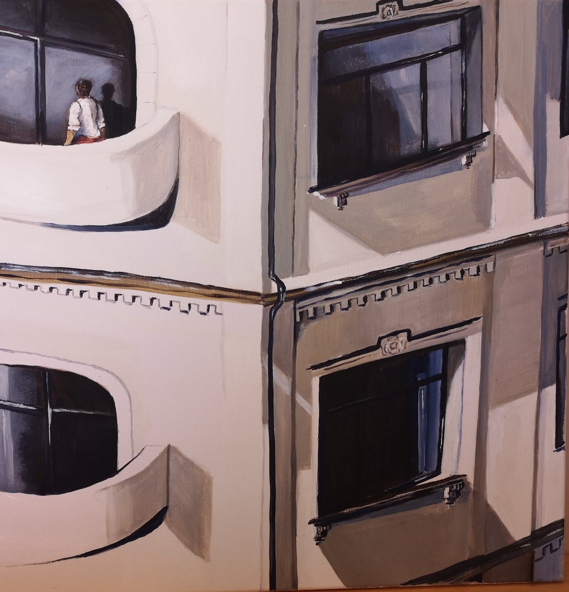 En préparation de une nouvelle exposition...