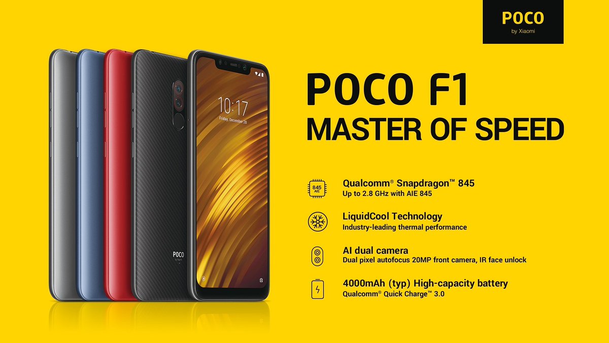 leijun's tweet photo. POCO F1 https://t.co/qU9EIMt3zp