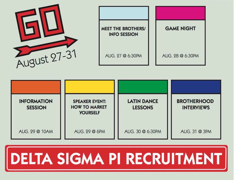 potential brothers are required to attend two events! we can’t wait to meet you guys!