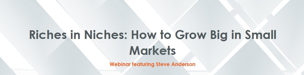 Want to learn all about the benefits of expanding into niche lines of business? #SaveTheDate on September 20th @ 2pm Eastern Time for our upcoming webinar featuring insurance industry thought leader <a href="/SteveTN/">Steve Anderson</a>. Registration details will follow. #insurance
