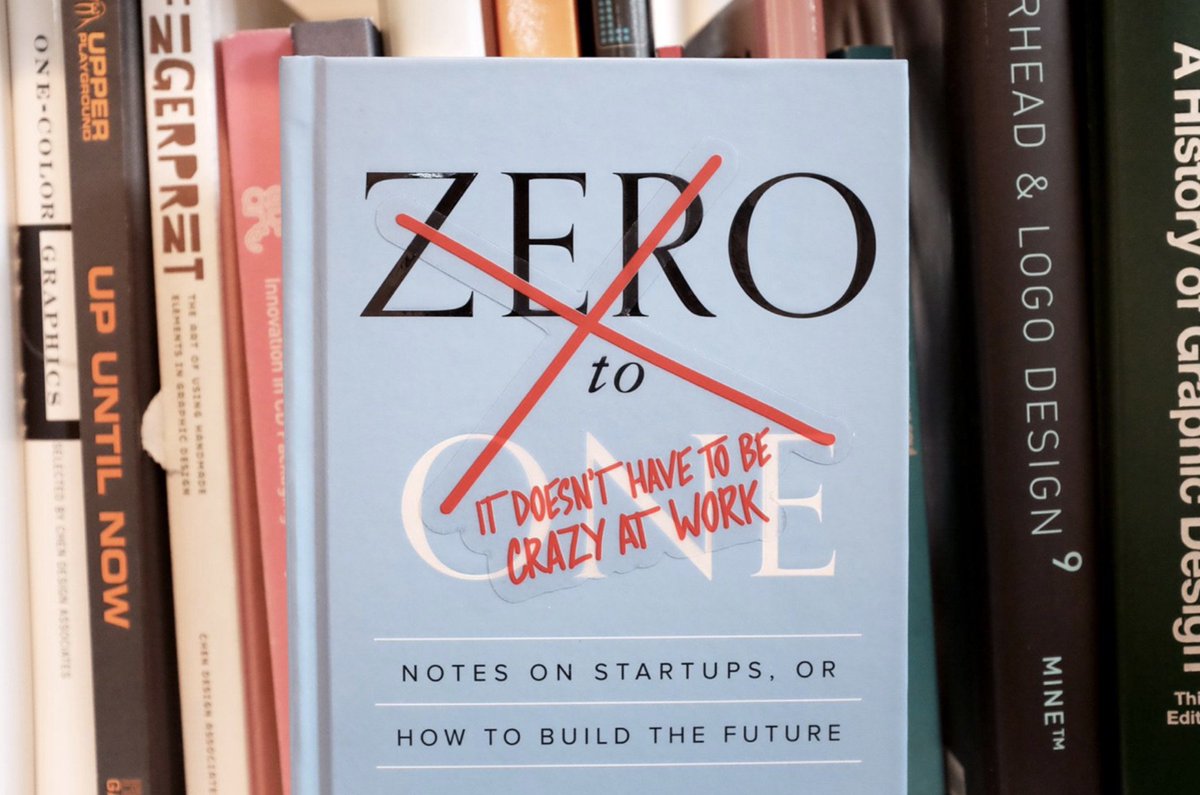 jasonfried's tweet image. The “It Doesn’t Have to be Crazy at Work” sticker fits nicely over this one.