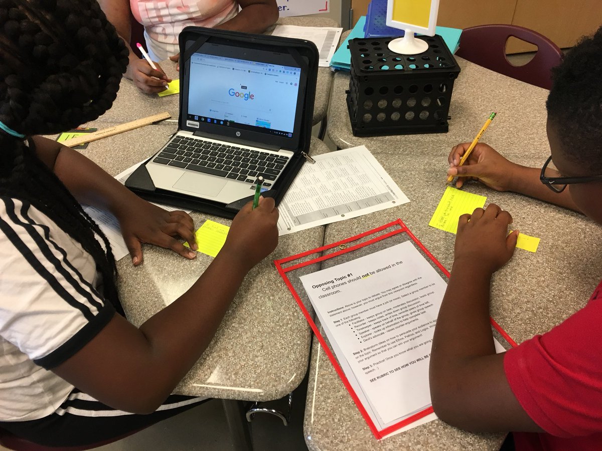 mylovelymiddle's tweet photo. Using persuasive writing skills to prepare for their class debates! #taspalearns #TCSLearns #persuasivewriting @TASPA_TCS @TCSBoardofEd https://t.co/zK4OcHVw5a