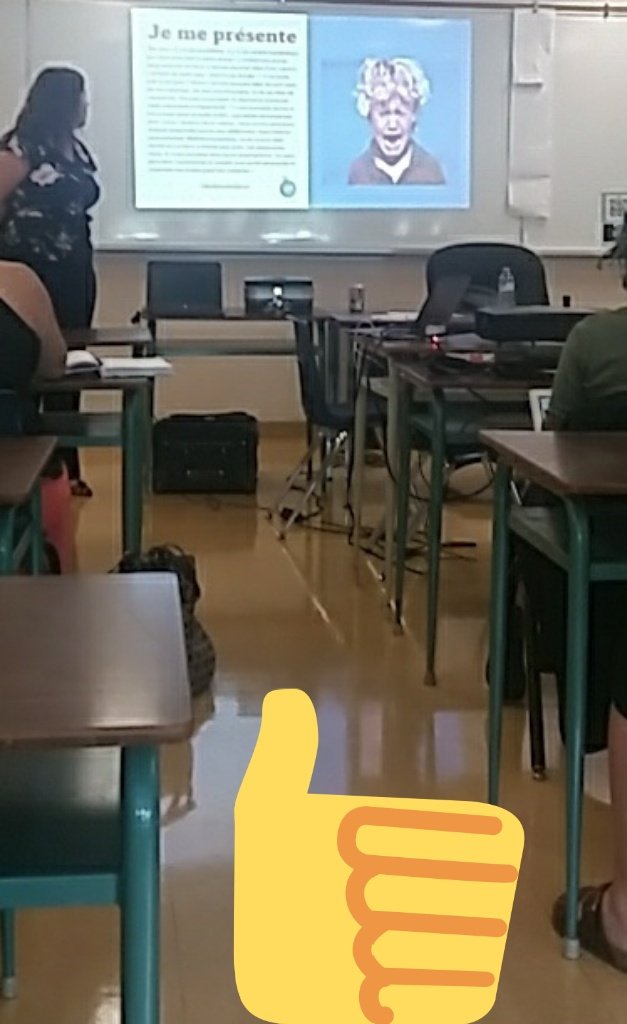 We are in session with <a href="/MmeShipton/">Maddy Shipton</a> and learning about "Je me présente" and breakouts. Incroyable! #FrEdMattersCA #frimm #frenchimm #fsl #fslchat #langchat #fle #flteach #french #aimlang #actfl #mfl #bilingual