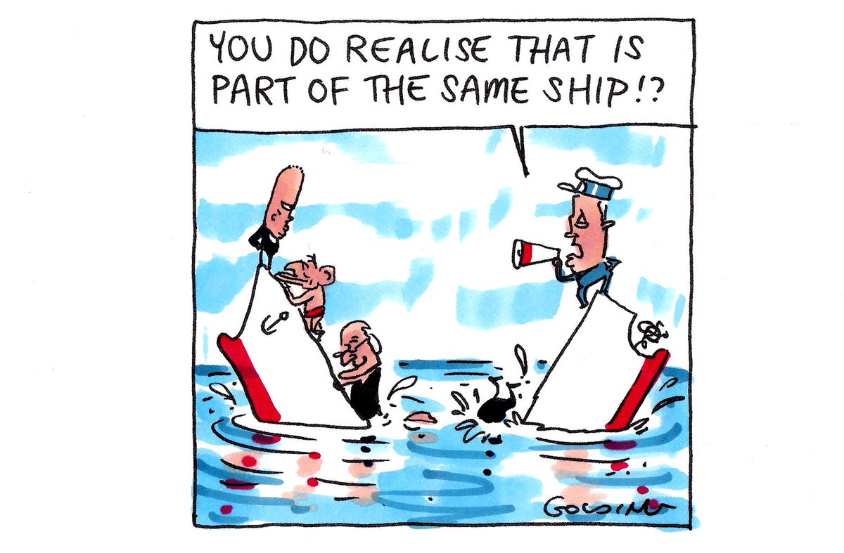 GoldingCartoons's tweet photo. Everything has gone to ship! @theage @smh #libspill #auspol https://t.co/yZBy4YJVFd