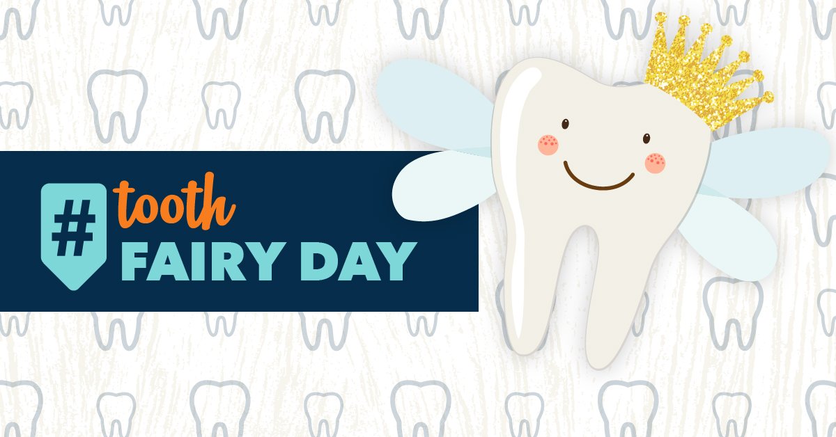 Happy #toothfairy day! The Tooth Fairy is leaving an average of $4.13 under pillows these days. What did she leave you when you lost your first tooth?
