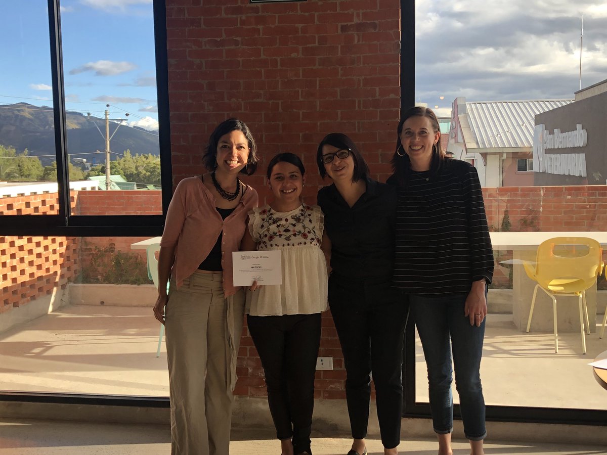 NativusQuito's tweet image. Estamos muy contentas de haber terminado el #IMPAQTOLabTECH tras 5 días de trabajo intenso. Estamos muy motivadas y llenas de ideas para hacer realidad nuestros objetivos. Las plantas nativas llenarán de vida a nuestra ciudad 💪🏼
Gracias a @IMPAQTO por su apoyo constante!