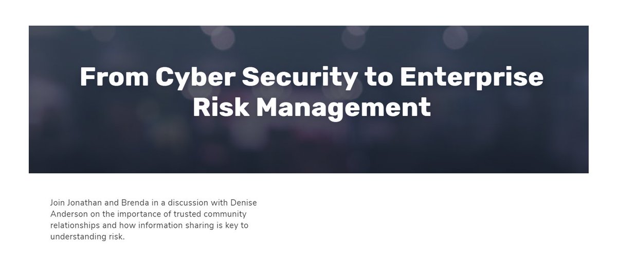 HealthISAC's tweet photo. "The new focus should be on operations and being able to deliver healthcare, which entails preparing for cybersecurity. For ex, during WannaCry, surgeries needed to be canceled because the imagery could not be accessed," Denise Anderson, #NHISAC Pres. https://t.co/iiYC1RMnRo https://t.co/sFAwQSyylW