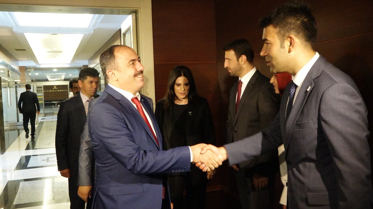 Genel Başkan Yardımcımız Sn. Erdal Elibüyük beraberindeki heyet ile birlikte AK Parti'ye bayram ziyaretinde bulundu. Heyetimizi AKP Parti MKYK Üyesi ve Adana Milletvekili Sn. Jülide Sarıeroğlu karşıladı. 
#KurbanBayramı