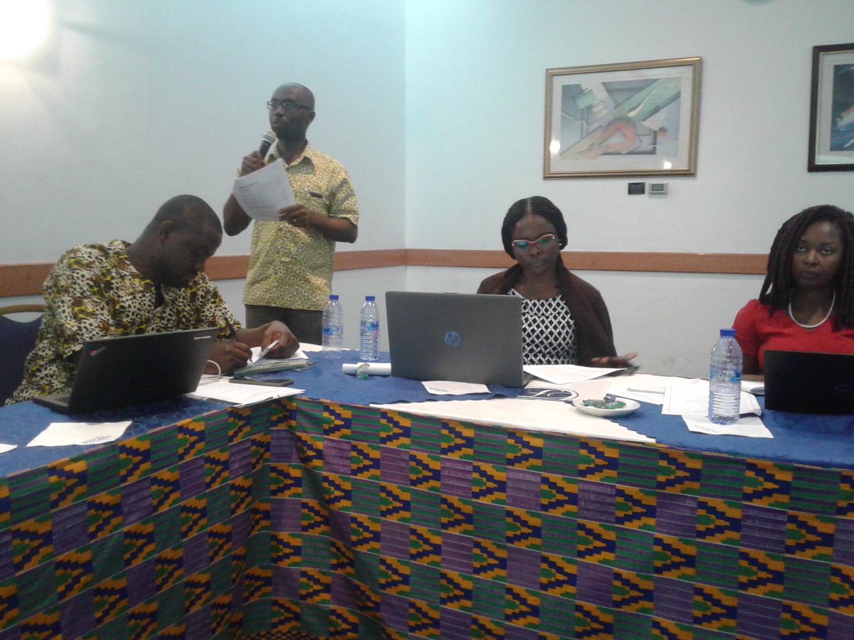 BBFGHph3's tweet photo. Ghana BBF Country committee meeting 4 underway: presentations of Summary scores and priority Recommendations ongoing: Committee will focus on developmenting Action Plans on the prioritized recommendations.
#Ghanabbf
#OptimalBreastfeeding https://t.co/O346XQsmCE