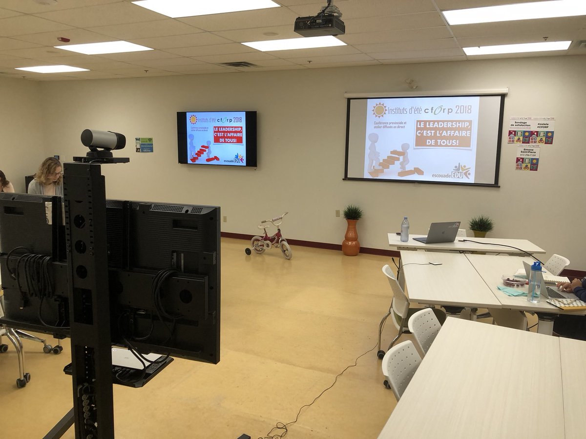 Prêts pour la diffusion! #instetecp