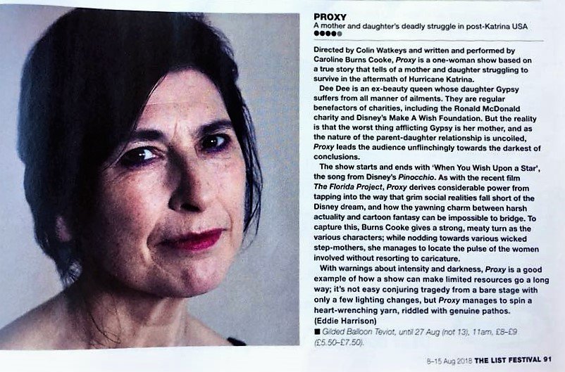 MorecambeFringe's tweet photo. Super excited! See @CarolineCooke19s new show #proxy @morecambefringe Sat 1st Sept@8.30pm. its going down a storm at @edfringe!
Amazing @CarolineCooke19 See you there!
#edfringe #freefringe #morecambe #solotheatre #mcfringe https://t.co/ZFPSB6AIIe