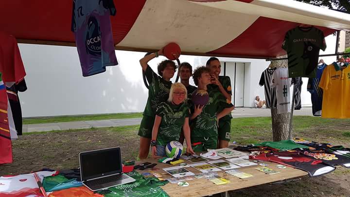 We're at the sport and culture #market at the <a href="/tudelft/">TU Delft</a> #introductionweek! Here to answer all your quidditch questions ;)