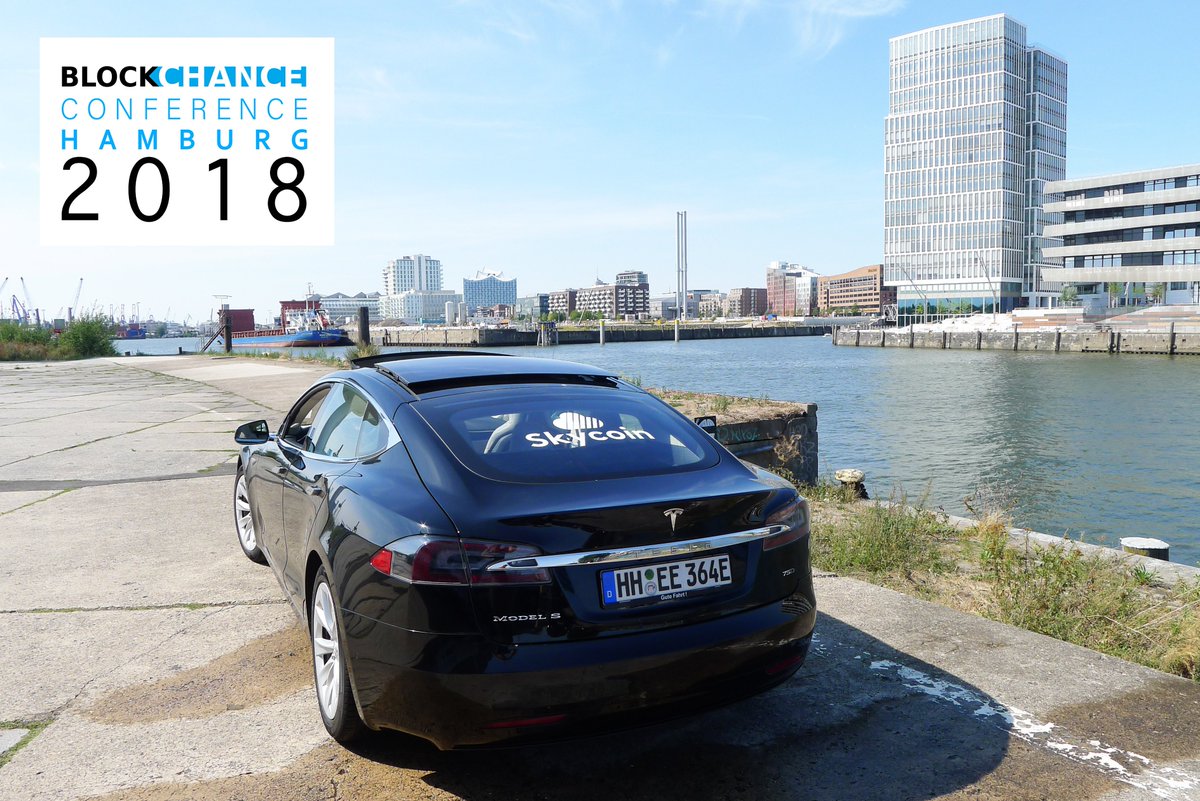 First #Skycoin team members landed in Hamburg for #BLOCKCHANCE Conference. Thank to Oxmox Magazine for this VVIP-Shuttle
<a href="/Skycoinproject/">Skycoin</a>  / <a href="/OXMOXHH/">OXMOX Hamburgs StadtMagazin</a>