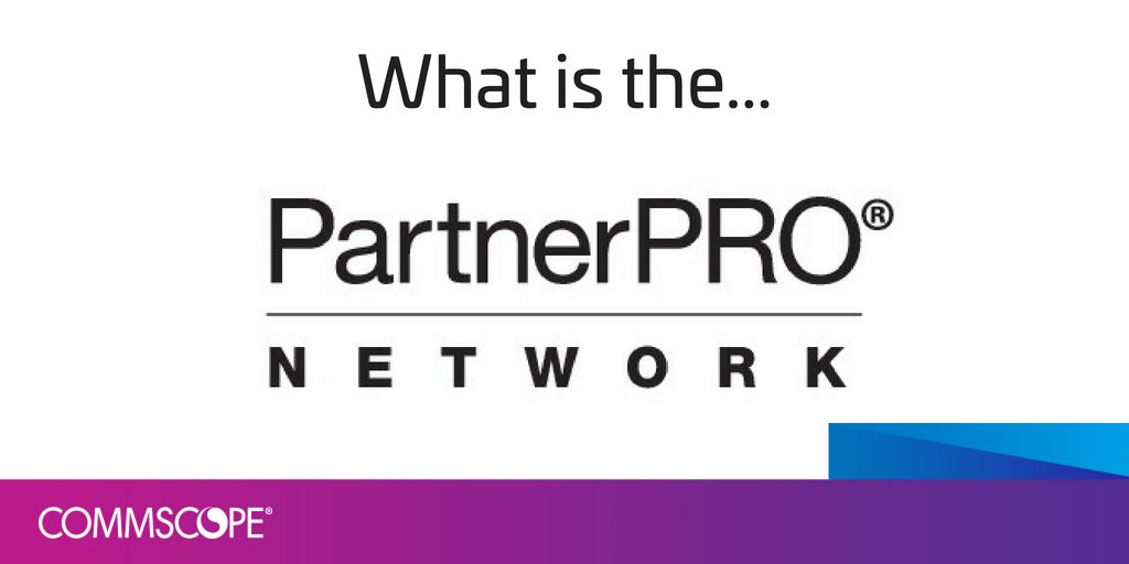 CommScope's tweet image. The latest in our #CommScope Definitions blog series, @koen_linde explains the #PartnerPRO Network. Click here &amp;gt;&amp;gt;&amp;gt;  ow.ly/obYn30luMNn @jpdepa3rd