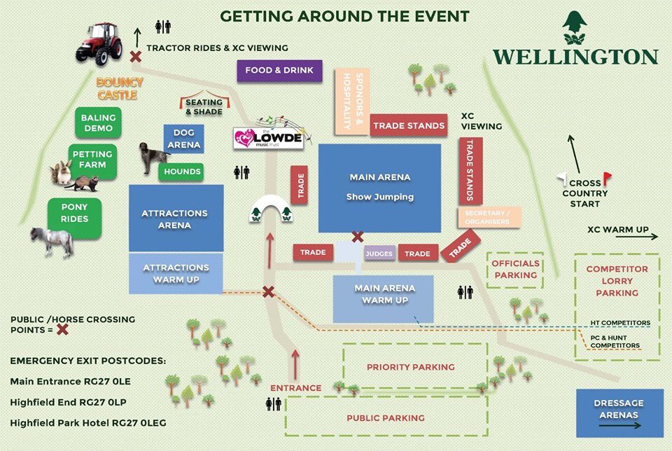wellingtonht's tweet photo. 💥COMPETITOR INFORMATION 💥COURSE WALK FRI 24th AUG 2pm - 8pm (no access earlier)
🐶Dog On Leads At All Times🐶
The course, arenas & warm ups have been watered, aerovated & aggrevated 👍 2 for 1 tickets online using code WHT2018 🐴 Free Entry with valid @BEventing card #WHT2018 https://t.co/OgivQSmvKw
