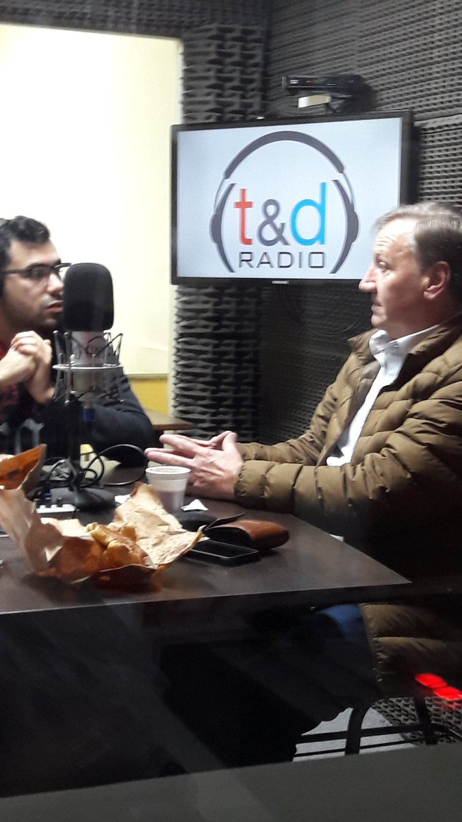 En vivo Enzo Trossero en el Ciclo de Entrevista de <a href="/tydradio/">T&D Radio</a>. Escuchalo por goo.gl/BnRU6n <a href="/TeayDeportea/">Tea y Deportea</a>
