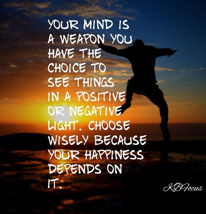 STOP BEING A NEGATIVE NANCY! Choose to be positive! When you sow positive words and actions into someone's life and your own life, you have the best impact on those around you AND your OWN future will be brighter! 

SHINE BROTHER!🌞 
SHINE SISTER!🌞