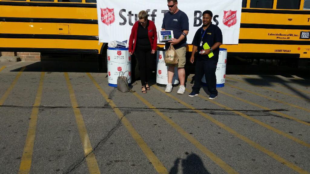 SAmilwaukee's tweet photo. Thank you Dan for donating two boxes of supplies from @PicknSaveStores for #ClassActMKE The boxes are $6.99 and include all the supplies needed for the new school year. #StuffTheBus https://t.co/lYE1gCjKf0
