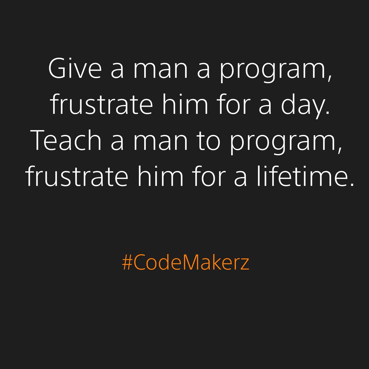 codemakerz's tweet photo. The Code! ππ
.
.
.
#unix #shell #linux
#programming #java #development #webdevelopers #javascript #programmingmemes #android #swift #dns #ip #web #computer #computerengineer #c #cplusplus #csharp #code #codemakerz #coding #java #javalife #programmers #algorithm https://t.co/hOiULf4k0i