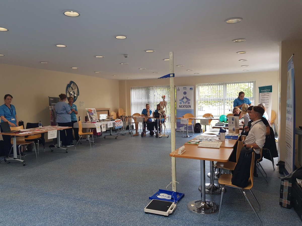 nhsl_meded's tweet photo. We have 13 different work streams showcasing at today's Plan B Event for school students from Lanarkshire #Careers #keepingyouroptionsopen #NextGen https://t.co/yXX4cK5ikO