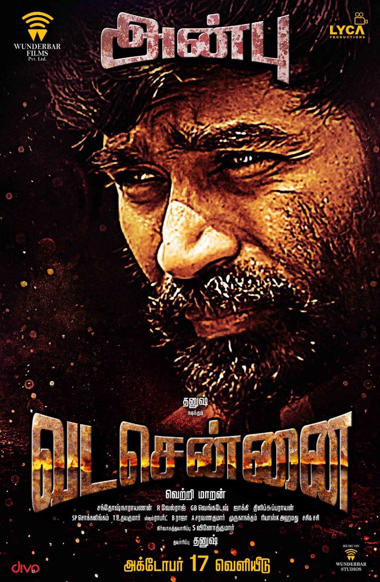 NiasNivas's tweet photo. #vadachennai ... #anbu .. Son of destiny ; prince of the hood .. arrives #october17
#mark_the_Date

 Nee   Vaaaa thalaivaa
#Win_or_loss
#we_must_fight https://t.co/P7a8oUSoGR