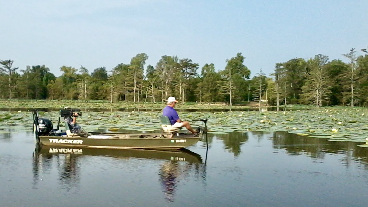 Bill Dance on X: I absolutely love fishin' pads in the summertime